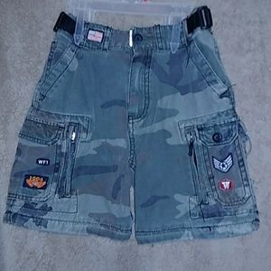 Little boys camo shorts